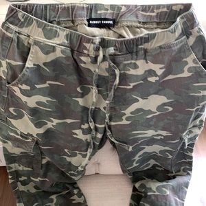 Womens army cargo pants